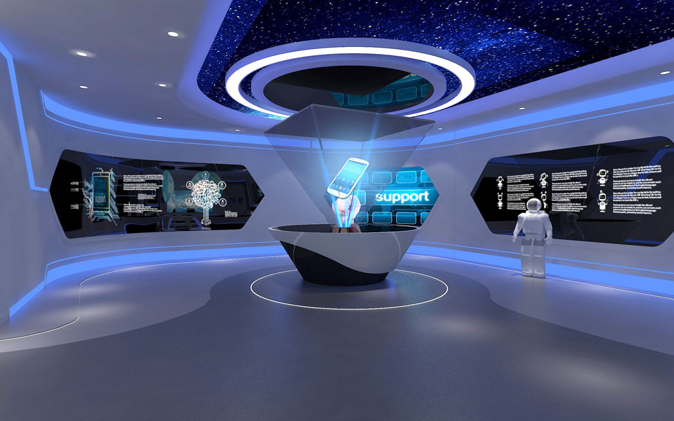 合肥多媒體展廳裝修